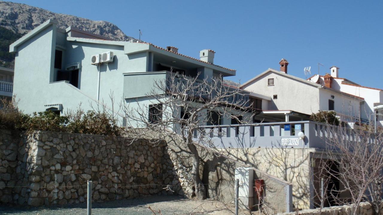 Apartmani Svajka Baška Exteriér fotografie